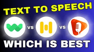 Wellsaidlabs vs Murf Ai vs Speechelo Which is Best AI Text to Speech Voice [upl. by Anirtek]