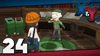 Pokémon X and Y  Episode 24  Coumarine Gym Ramos [upl. by Pik]