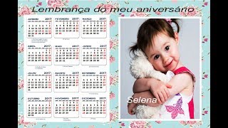 COMO FAZER LEMBRANÇA CALENDÁRIO NO WORD❤️ [upl. by Corette]