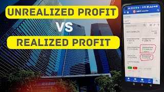 What is Realized Profit Vs Unrealized Profit [upl. by Airlia]