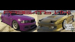 GTA 5 Разбиваем BMW M3 E46 Pandem Rocket Bunny и Mazda Fc3 BN SPORTS [upl. by Staal]