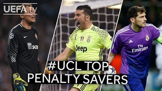 PYATOV BUFFON CASILLAS  UCL Top Penalty Savers [upl. by Wilmar]