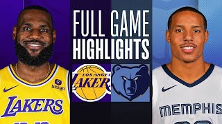 LAKERS at GRIZZLIES  FULL GAME HIGHLIGHTS  March 27 2024 [upl. by Brabazon]