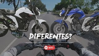 FZ 25 ou FAZER 250  Qual a Diferença 🤔 [upl. by Ternan]