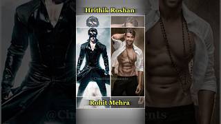 Krish 3 Cast Reel vs Real 🔥 shorts bollywood krish3 trending [upl. by Ayatal715]