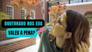 Doutorado no exterior  minha experiência nos Estados Unidos [upl. by Arva]