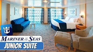 Mariner of the Seas  Junior Suite Tour amp Review 4K  Royal Caribbean [upl. by Derina]