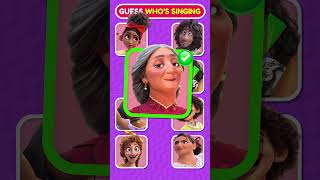 Guess Whos Singing Disney Encanto disney disneysongs encanto guessthedisney [upl. by Tewfik]