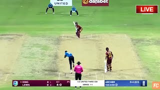 West Indies vs England 2nd T20I  Live Match Today Cricket Commentary [upl. by Eamaj47]