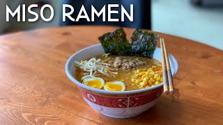 MAKING JOSHUA WEISSMANS MISO RAMEN  BEST RAMEN EVER [upl. by Onil]