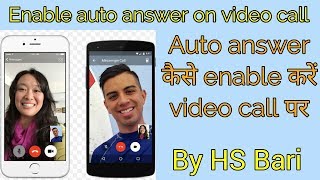 How to enable Auto Answer on video call [upl. by Kinny]