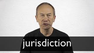 How to pronounce JURISDICTION in British English [upl. by Pahl997]