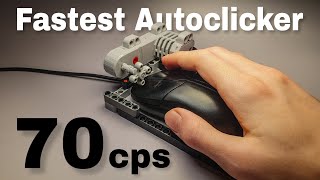 Worlds fastest 70 CPS Lego Technic AUTOCLICKER [upl. by Daveda]