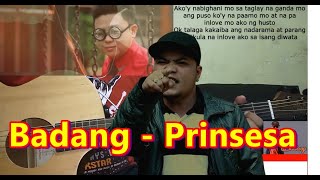 Badang  Prinsesa Guitar Cover With Chords amp Lyrics [upl. by Wakerly]