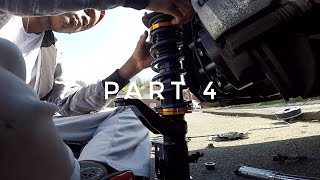 Installing Supeed Motors EP3 Coilovers on my EP2  How To  Prepping for JDM Combe 2018 [upl. by Burgwell]