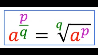 Rational Exponents and Radicals  Module 32 Part 1 [upl. by Andris753]