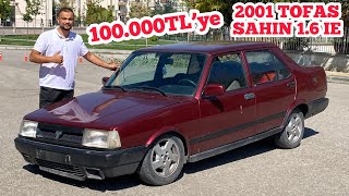 100000TL’ye TOFAŞ ŞAHİN ALDIM 2001 Model 16İE [upl. by Nosloc]