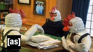 Law amp Order KFC  Robot Chicken  Adult Swim [upl. by Oisorbma]