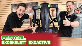 Festool Exoskelett ExoActive im Test [upl. by Tews488]