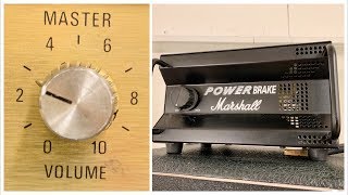 Master Volume VS Attenuator  How to get MARSHALL Tube tone at home [upl. by Jacinto]