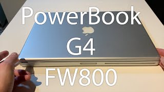 PowerBook G4 15quot FW800  Overview [upl. by Issie]