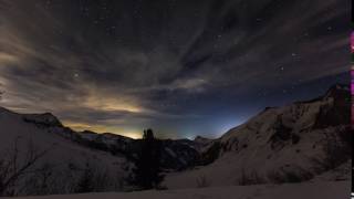 Sternenhimmel über dem Tannheimer Tal [upl. by Deuno575]