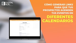 ✅ Cómo generar links para que tus prospectos agenden tus eventos en diferentes calendarios [upl. by Ailices]