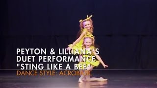 Dance Moms Peyton amp Lillianas Duet quotSting Like A Beequot Season 6 episode 31 [upl. by Havener]