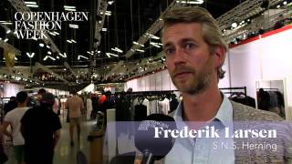 Frederik Larsen SNS Herning  Interview SS14 [upl. by Parfitt]