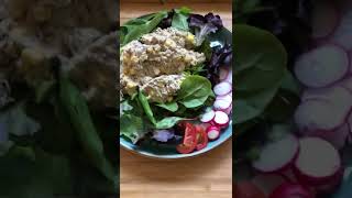 AVANTGARDE VEGAN chickpea tuna and salad [upl. by Assilla885]