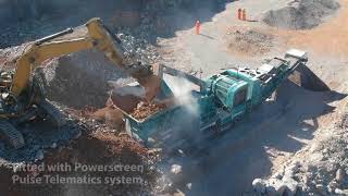 Powerscreen Trakpactor 550SR [upl. by Enyawd]