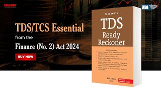 Taxmanns TDS Ready Reckoner – Simplify the Complexities of TDS and TCS  Alphabetical Reckoner [upl. by Christye]