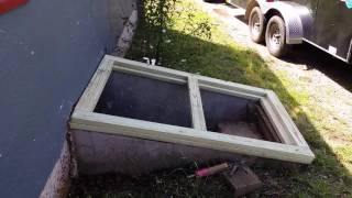 Cellar or Basement Door Replacement [upl. by Fulmer]