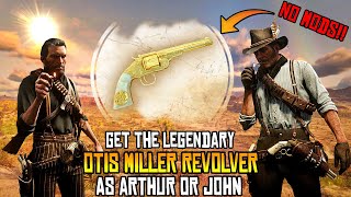 Get The Otis Miller Revolver Mended Treasure as John or Arthur  RDR2 Unique Weapon Location [upl. by Haral]