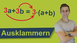 Terme ausklammernfaktorisieren  leicht erklärt mit Beispielaufgaben und Lösungen [upl. by Nolahp461]