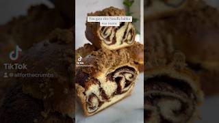 Nutella Babka 🍫🥰 Day 30 of baking Claire Saffitz’s Dessert Person baking recipe dessert bread [upl. by Everrs304]