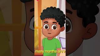 Months of the Year  Nursery Rhymes  Kids Songs  Educational Hip Hop 12 months in a year [upl. by Nesbitt141]