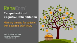 RehaCom  Memory training for patients with acquired brain injury [upl. by Nord465]