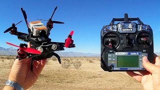 Eachine Assassin 180 FPV Drone Flight Test Review [upl. by Callie]