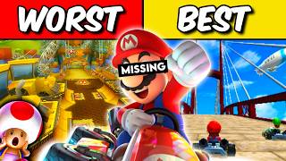 Ranking All 70 Tracks NOT In Mario Kart 8 Deluxe [upl. by Rosenfeld]