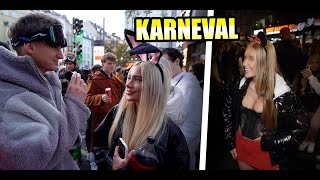 Wie GUT KÜSSEN FRAUEN an Karneval  Streetcomedy Köln 2024  TomSupreme [upl. by Knipe]