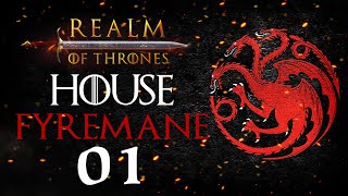 HOUSE OF THE DRAGON The Lost Targaryen  Realm of Thrones Mod  Mount amp Blade II Bannerlord 1 [upl. by Nalrah166]