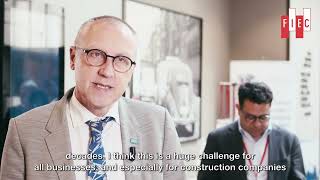 FIEC Interview with Niko Demeester  Embuild CEO [upl. by Ranzini698]