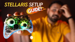 Cosmic Byte Stellaris Wireless Gamepad Gyroscope Setup Guide [upl. by Onfroi]