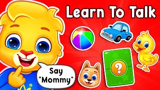 Baby Learning First Words  Learn to Talk For Babies  Toddler Videos amp Songs With Lucas amp Friends [upl. by Nij178]