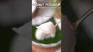 Coconut pudding 🤤easyrecipe sheebascurryworld coconutrecipe [upl. by Tena295]