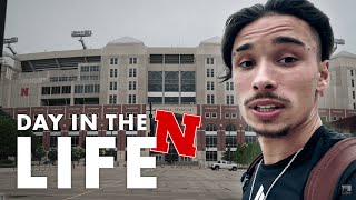 Day In The Life Of a D1 Athlete  NEBRASKA TampF [upl. by Onaimad]