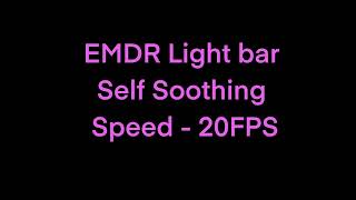 Self EMDR at home help trauma recovery ptsdcptsd light bar tutorial fastest speed [upl. by Liew181]