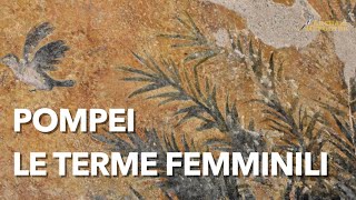 Pompei riaprono al pubblico le Terme Femminili con affreschi quotritrovatiquot [upl. by Williamson]