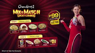 Chowking Mix amp Match Lucky Combos [upl. by Taylor]